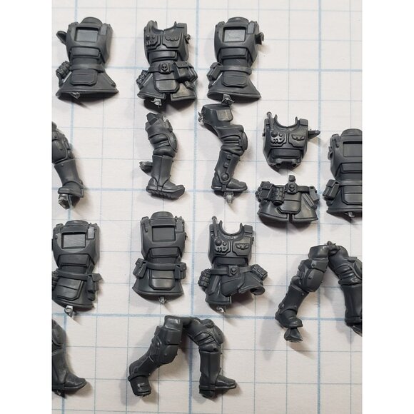 Warhammer 40k Kill Team Bits Cadian Kasrkin Trooper Torso Legs x5 Set - Picture 3 of 8